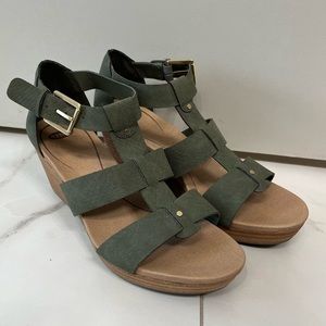 Dr Scholls Barton Wedge Sandals